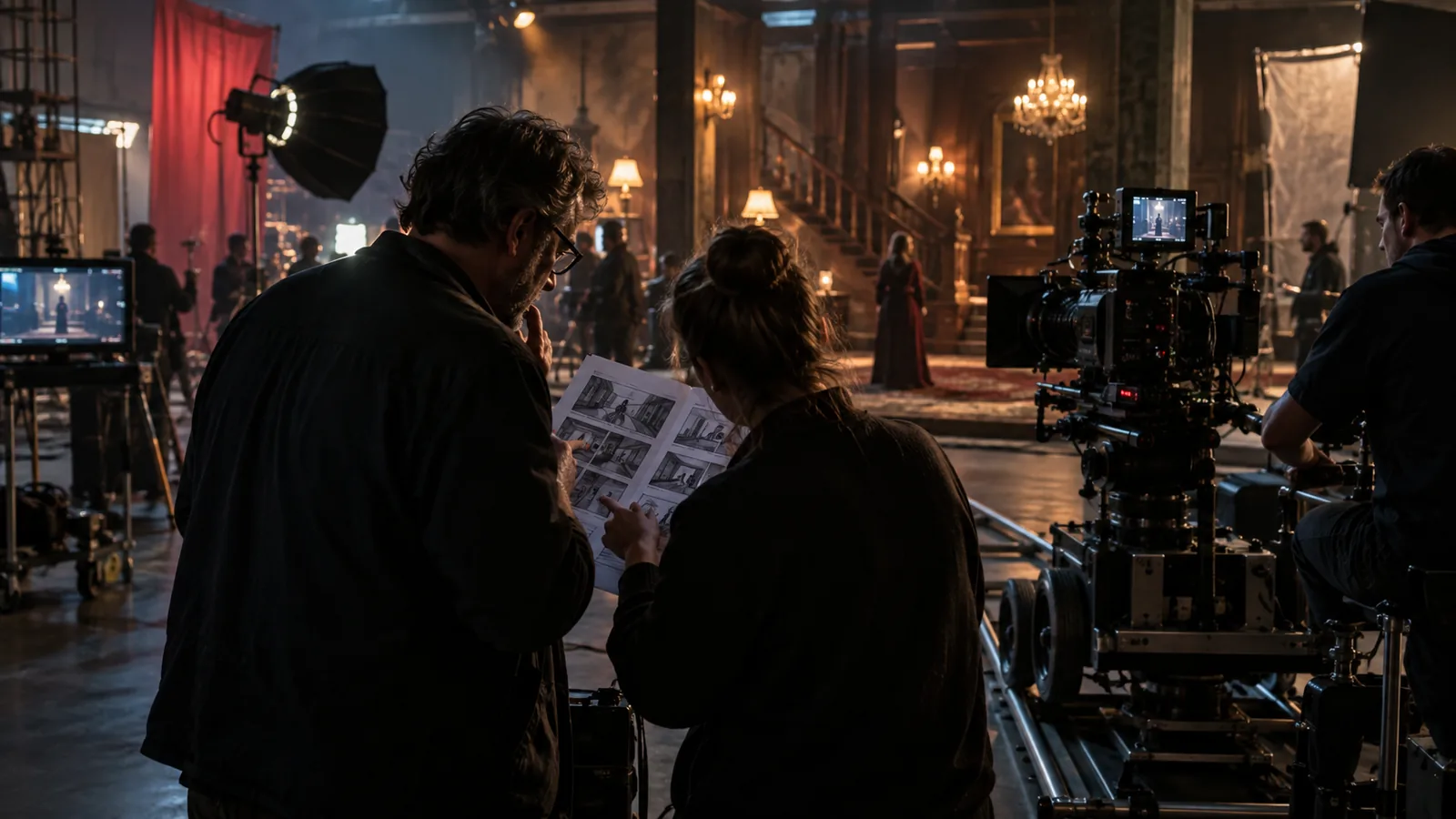 Studio Shoots Bring Practical Sets Back Into Focus